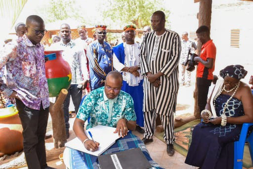 Inauguration du Musée de la Femme par le Ministre d'État Rimtalba J.E.Ouédraogo